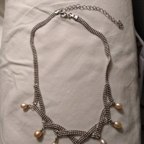 Gorgeous 😍 Pink Akoya Pearl Pendant Necklace *NEW* - Picture 2 of 6